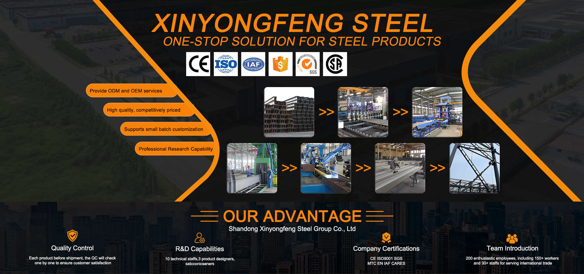 Quality Steel Structure factory