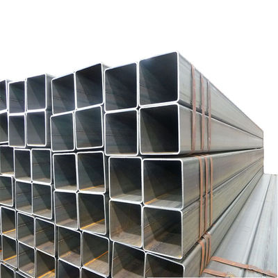 Good price Square 1045 Galvanized Steel Pipe 16m Length BS1387 BS EN39 Standard online