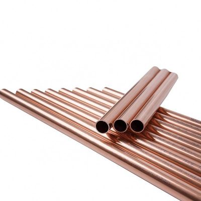 Good price 99.99% Cu c12200 copper tube Bright Straight Copper Pipes For AC online