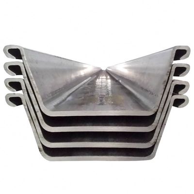 Guter Preis Q235 Q275 Q345 U-Profil Spundwand Typ 2 400x100x10,5mm für den Bau Online